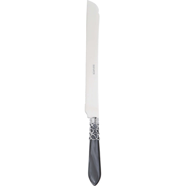 Melodia Brilliant Long Cake Knife 32 cm (12.60 inch) - Charcoal