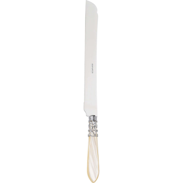 Melodia Brilliant Long Cake Knife 32 cm (12.60 inch) - Ivory