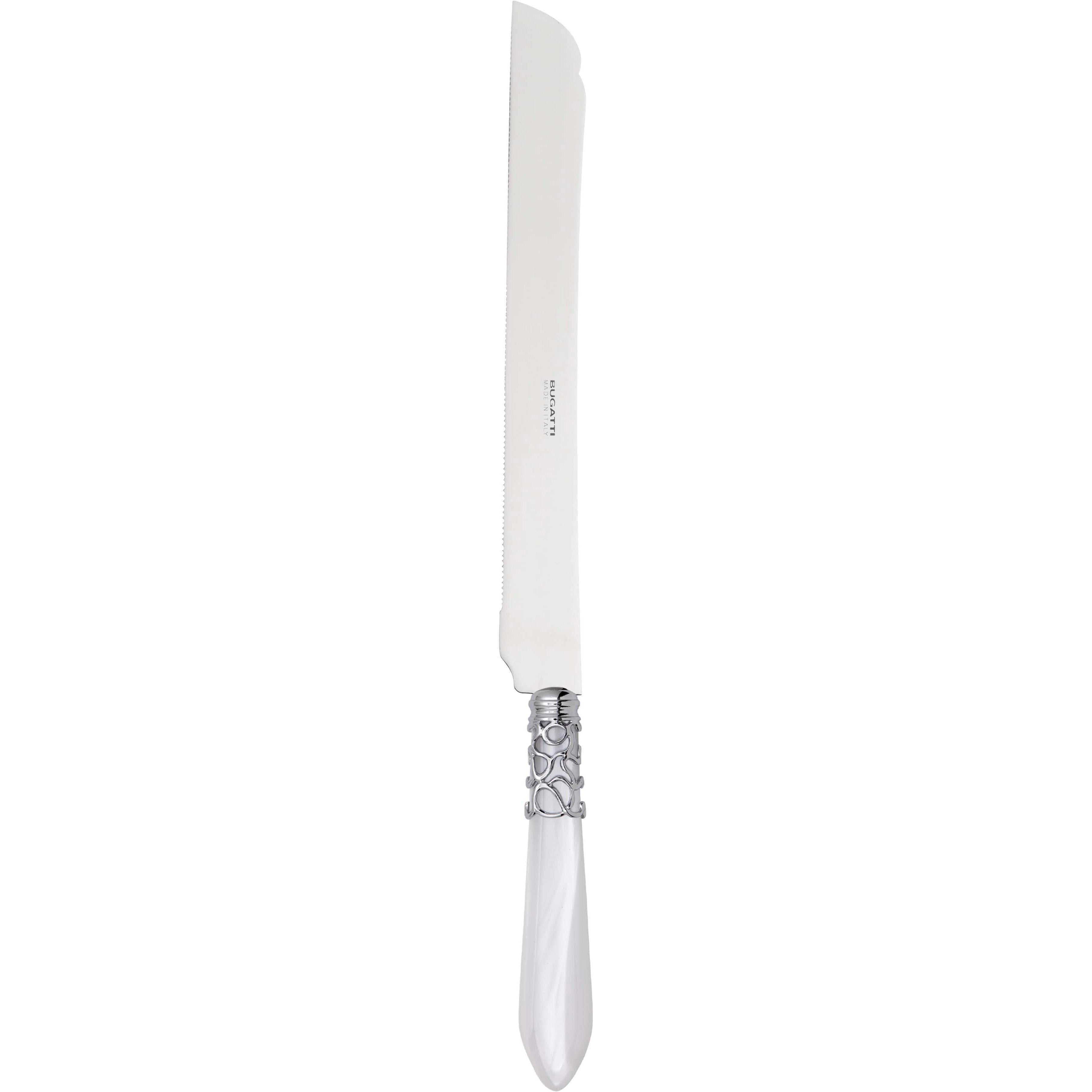 Melodia Brilliant Long Cake Knife 32 cm (12.60 inch) - white