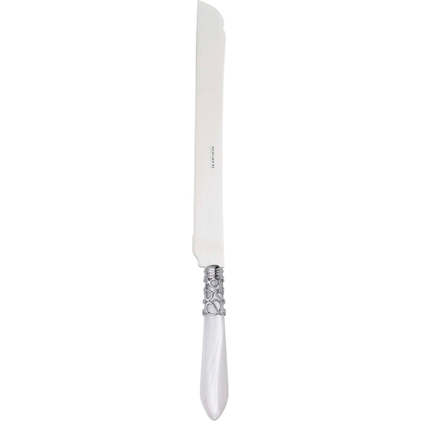 Melodia Brilliant Long Cake Knife 32 cm (12.60 inch) - White