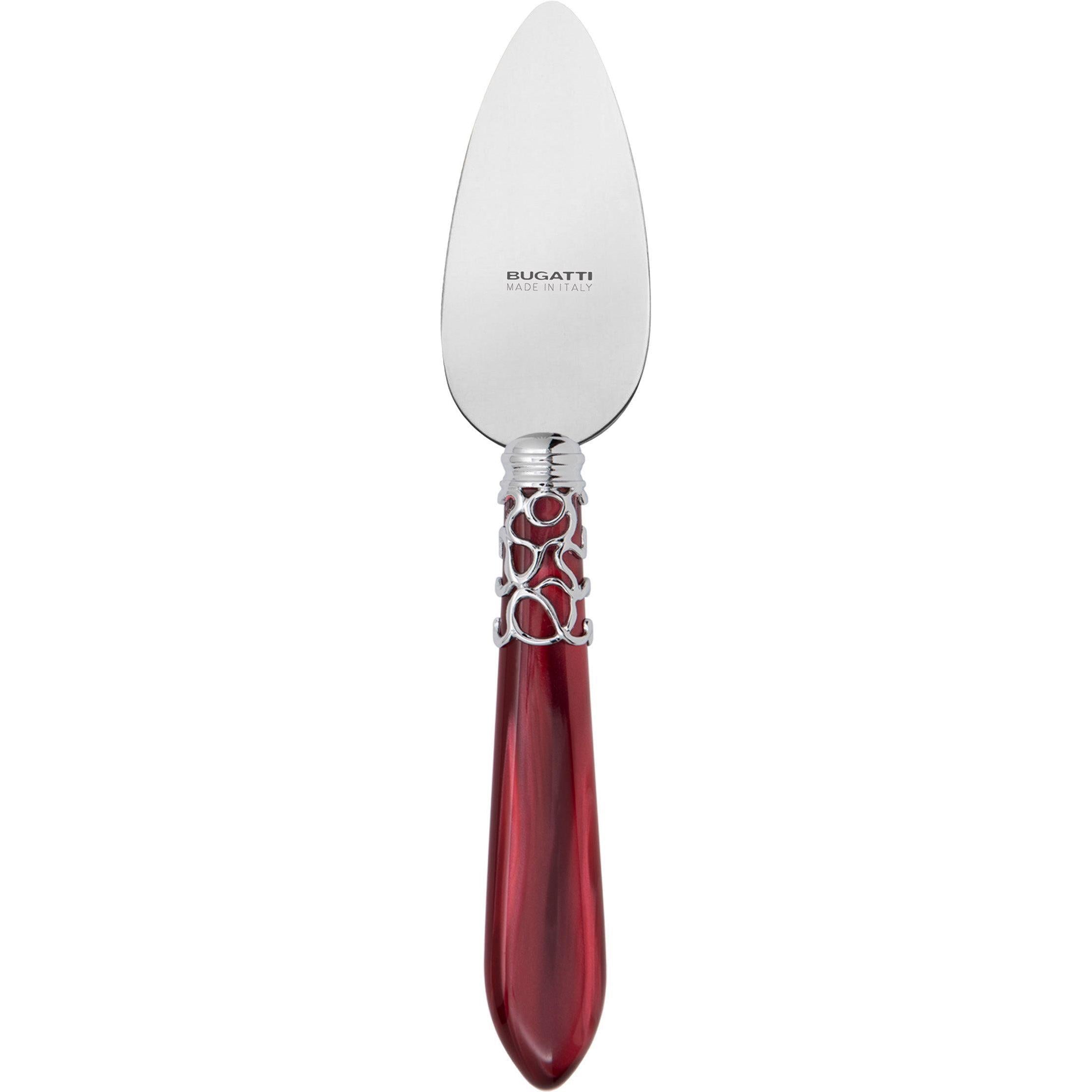 Melodia Brilliant Parmesan Cheese Knife - burgundy