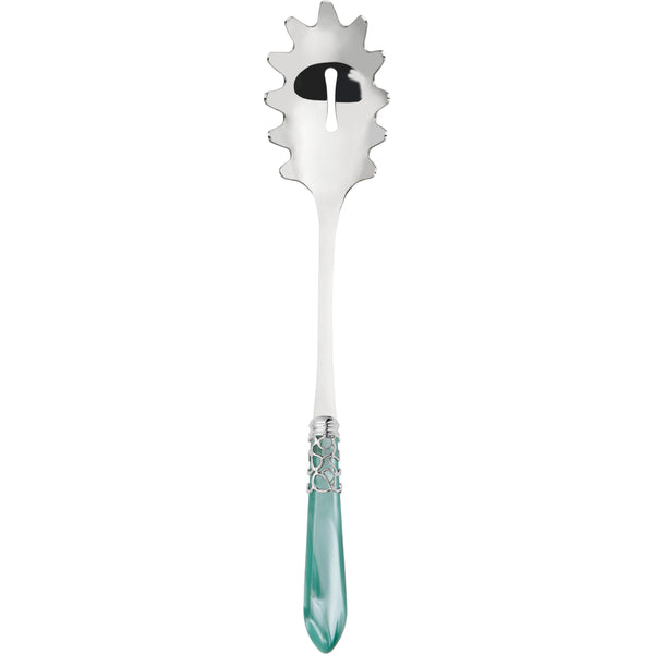 Melodia Brilliant Pasta / Spaghetti Server - Aqua