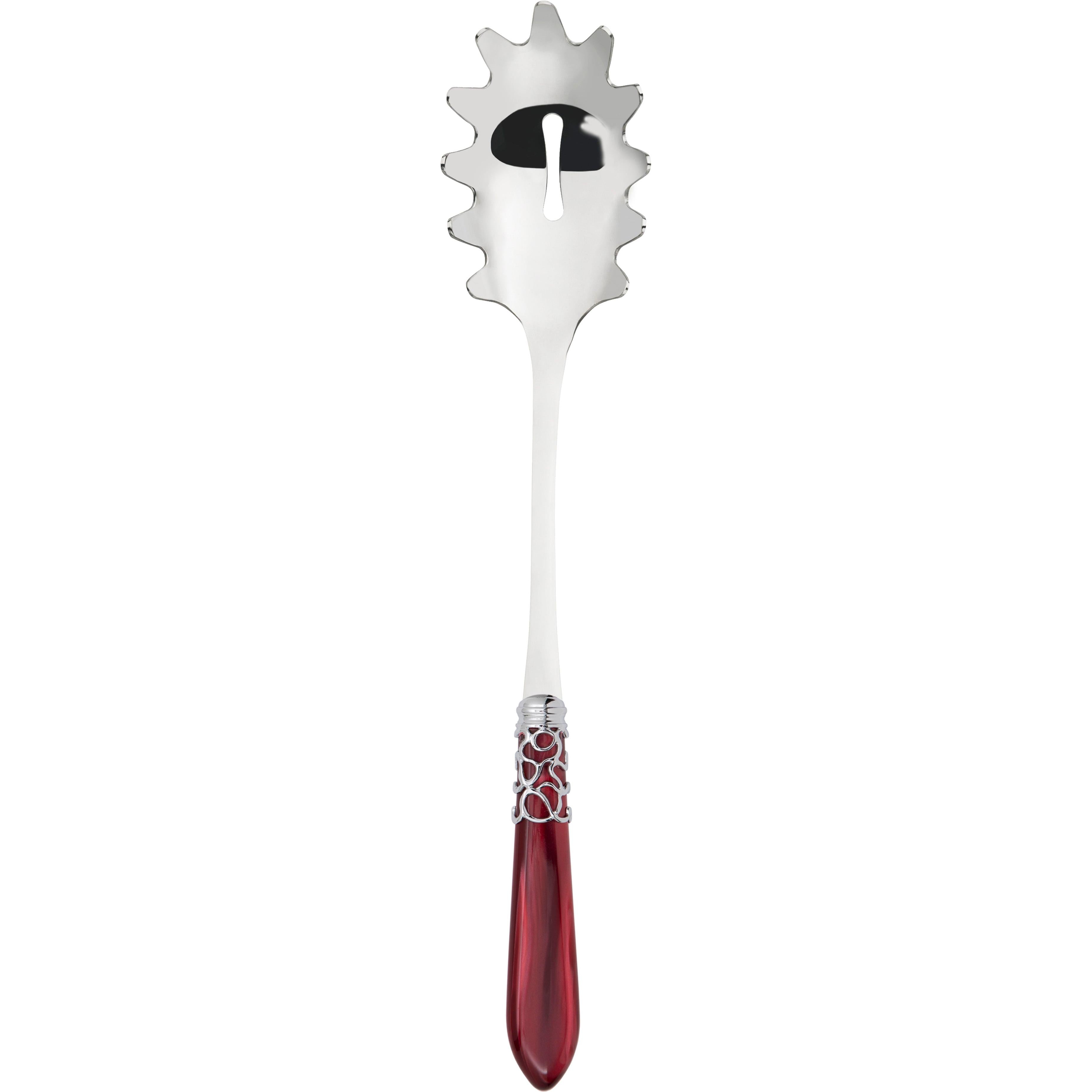 Melodia Brilliant Pasta / Spaghetti Server - burgundy
