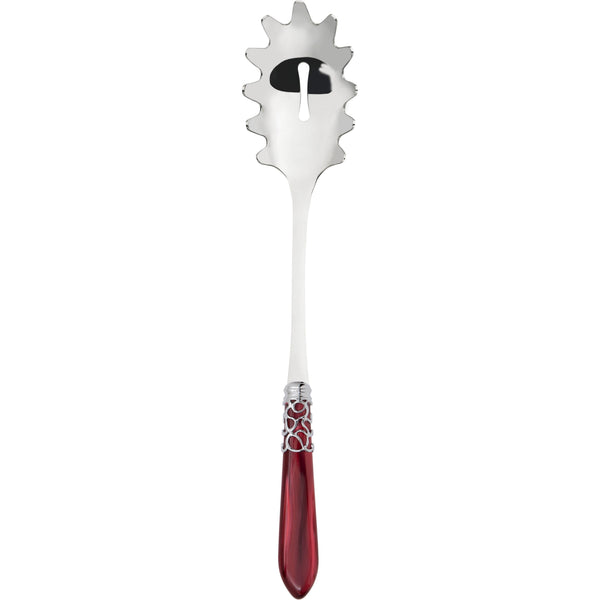 Melodia Brilliant Pasta / Spaghetti Server - Burgundy