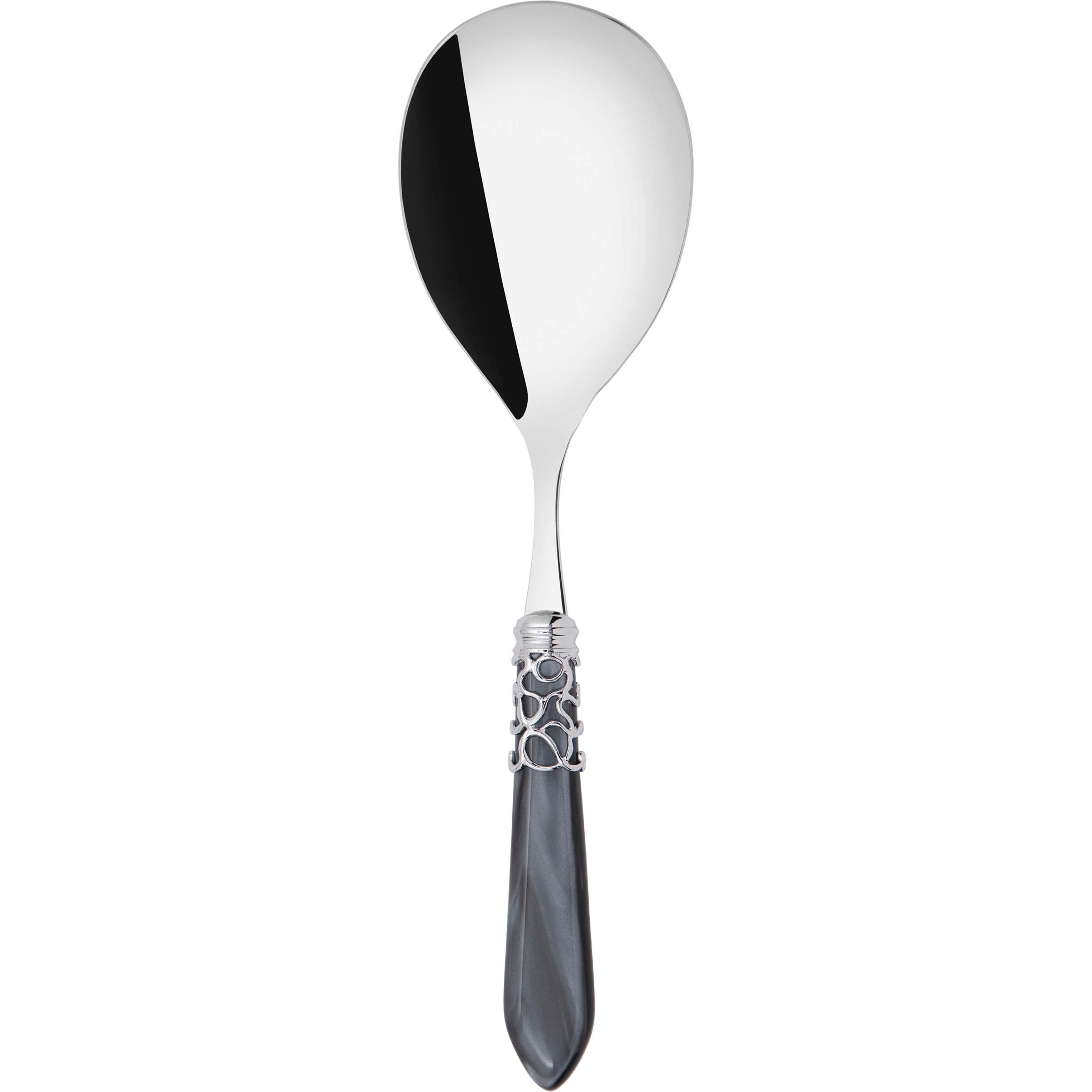 Melodia Brilliant Rice Casserole Serving Spoon - charcoal