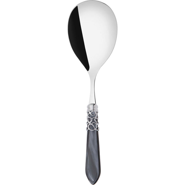 Melodia Brilliant Rice Casserole Serving Spoon - Charcoal