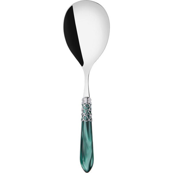 Melodia Brilliant Rice Casserole Serving Spoon - Emerald Green