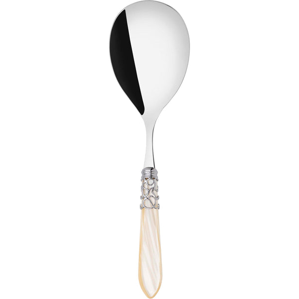Melodia Brilliant Rice Casserole Serving Spoon - Ivory