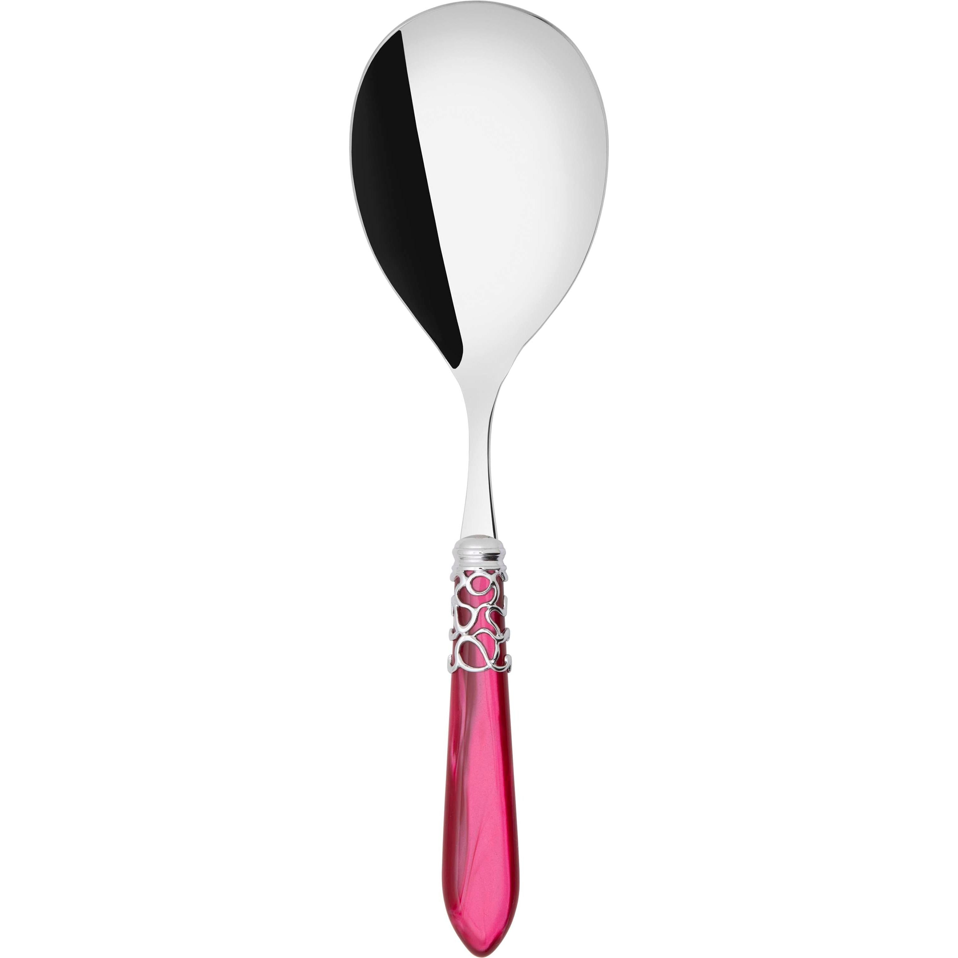 Melodia Brilliant Rice Casserole Serving Spoon - raspberry