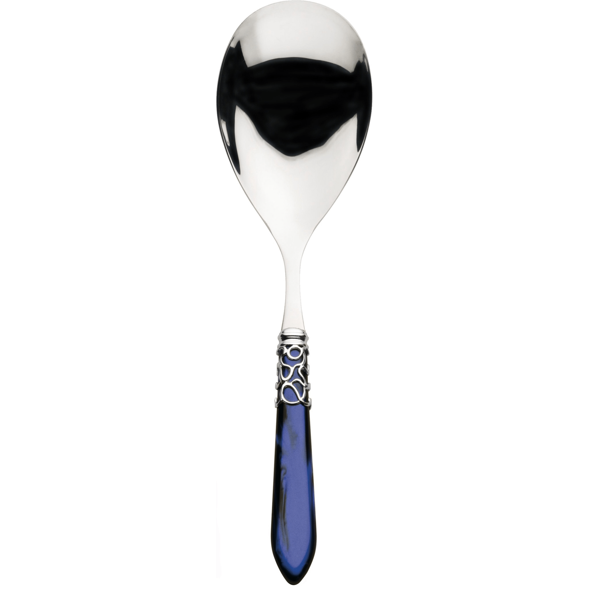 Melodia Rice Casserole Serving Spoon = ROYAL BLUE-Casa Bugatti USA