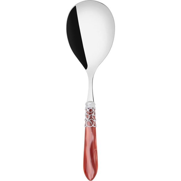 Melodia Brilliant Rice Casserole Serving Spoon - Rust