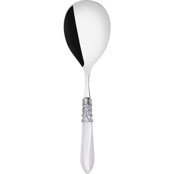 Melodia Brilliant Rice Casserole Serving Spoon - White
