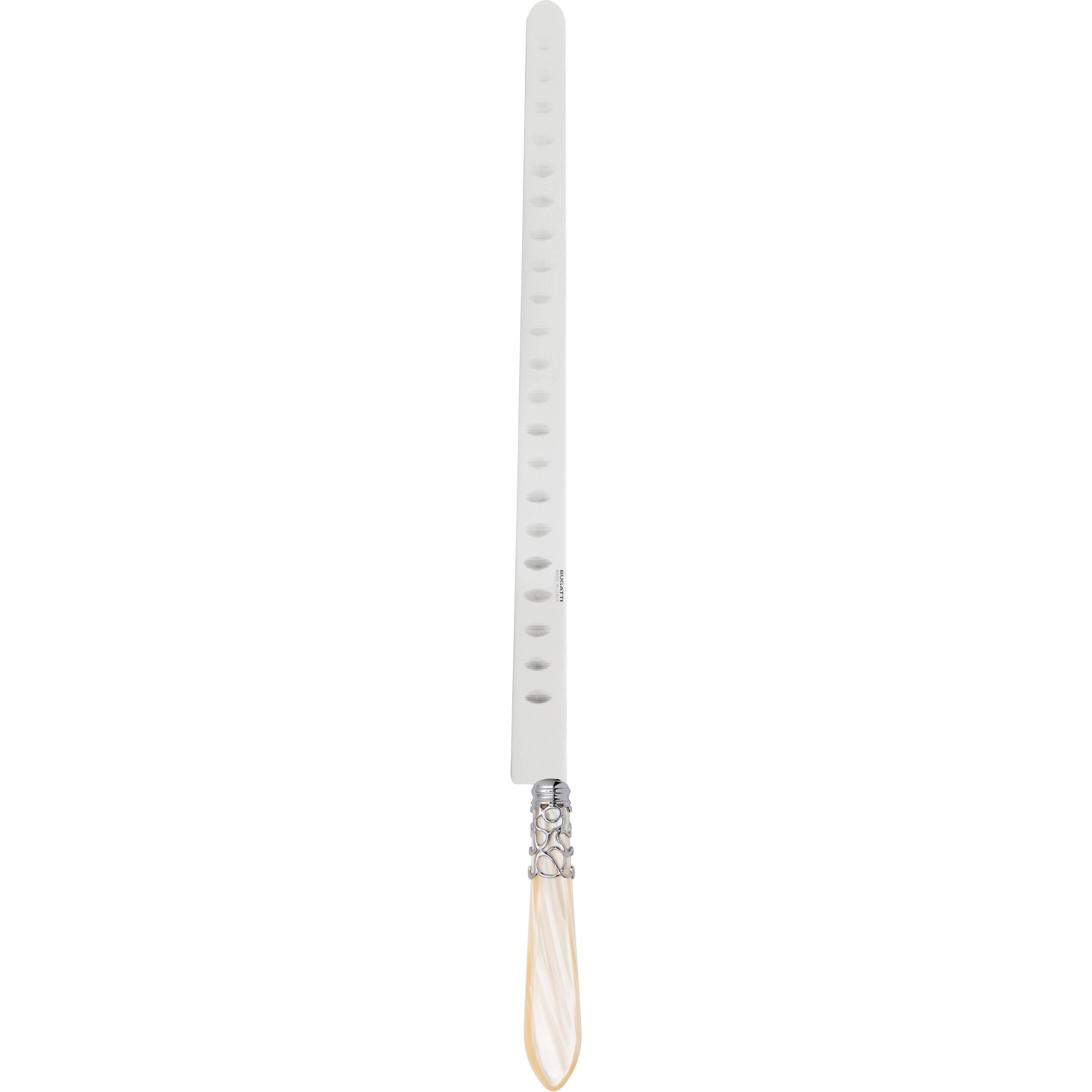 Melodia Brilliant Salmon Knife 40 cm (15.75 inch) - Ivory