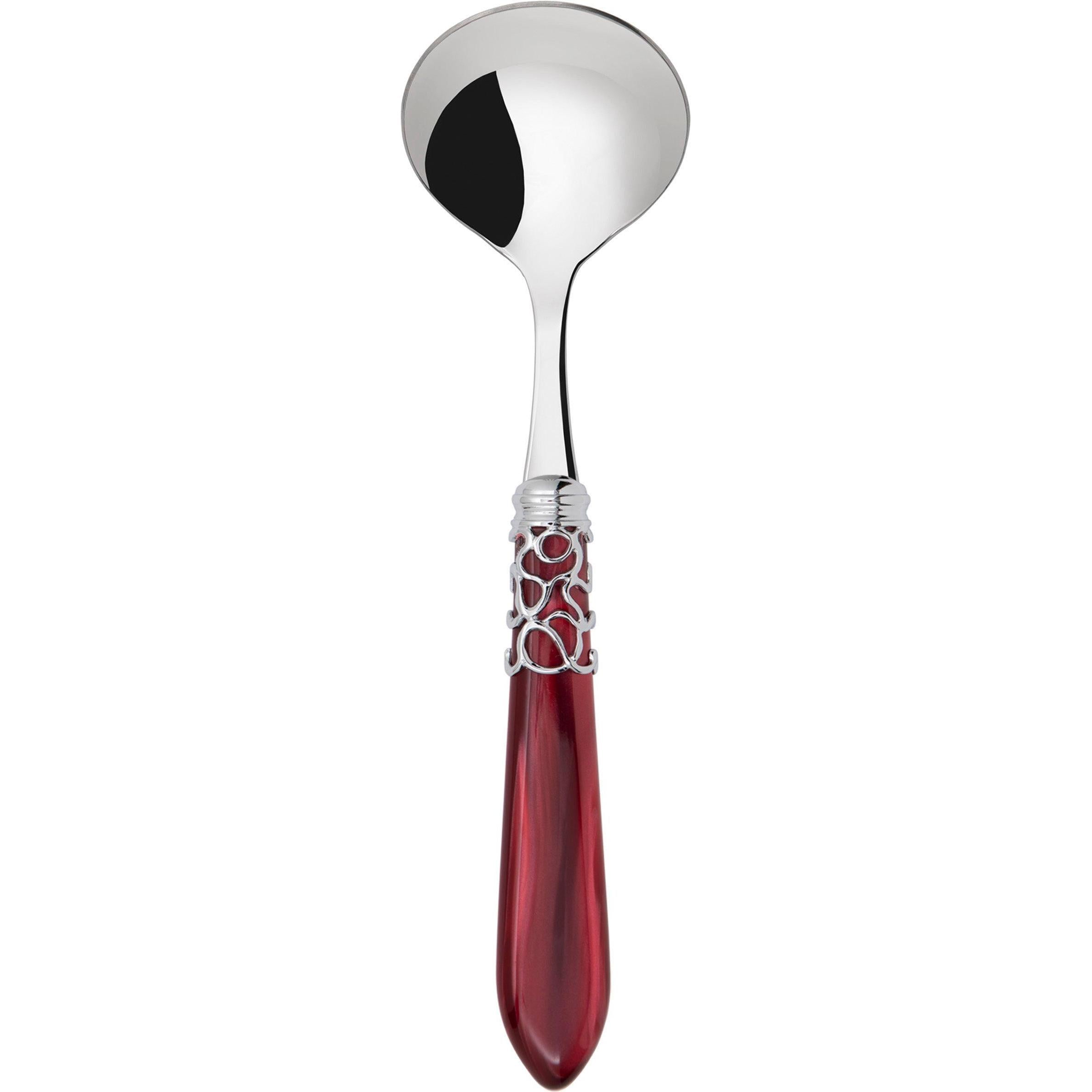 Melodia Brilliant Sauce / Gravy Ladle - burgundy