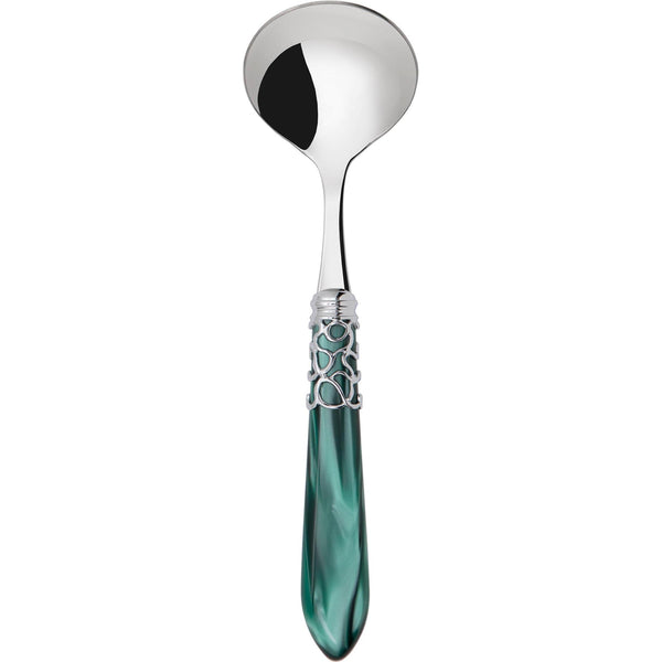 Melodia Brilliant Sauce / Gravy Ladle - Emerald Green