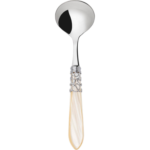 Melodia Brilliant Sauce / Gravy Ladle - Ivory