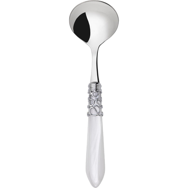Melodia Brilliant Sauce / Gravy Ladle - White