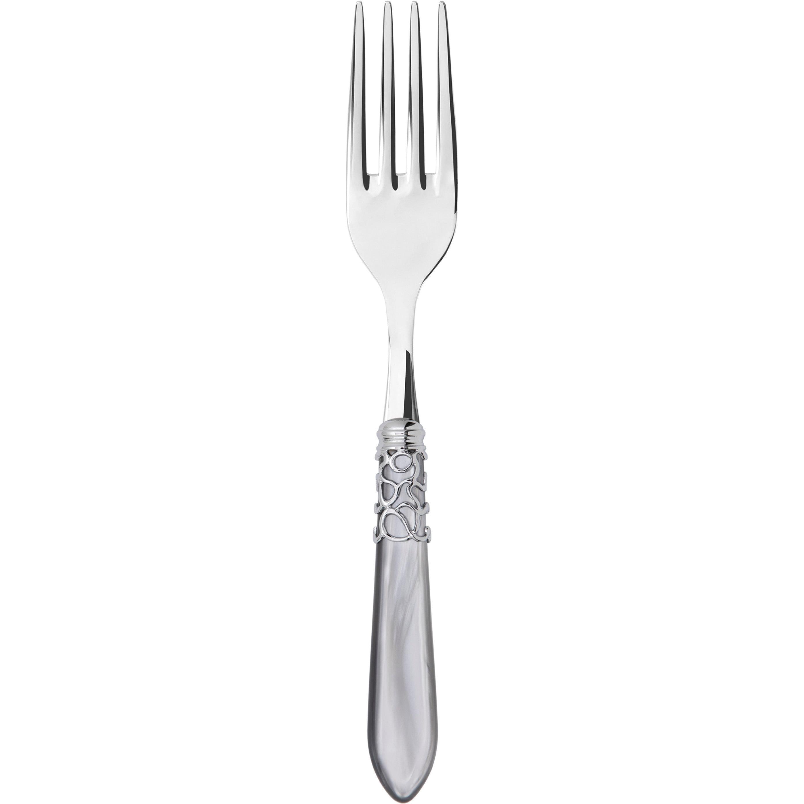 Melodia Brilliant Serving Fork - gray-Casa Bugatti USA