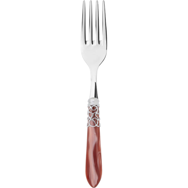 Melodia Brilliant Serving Fork - Rust