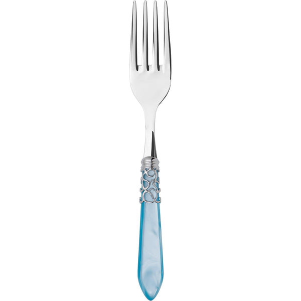 Melodia Brilliant Serving Fork - Sky Blue