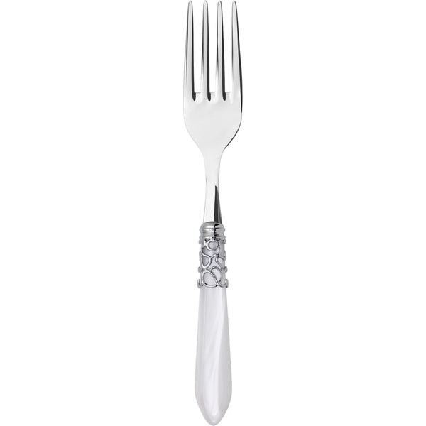 Melodia Brilliant Serving Fork - White