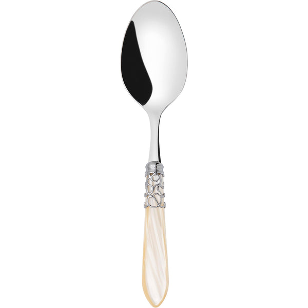 Melodia Brilliant Serving Spoon - Ivory