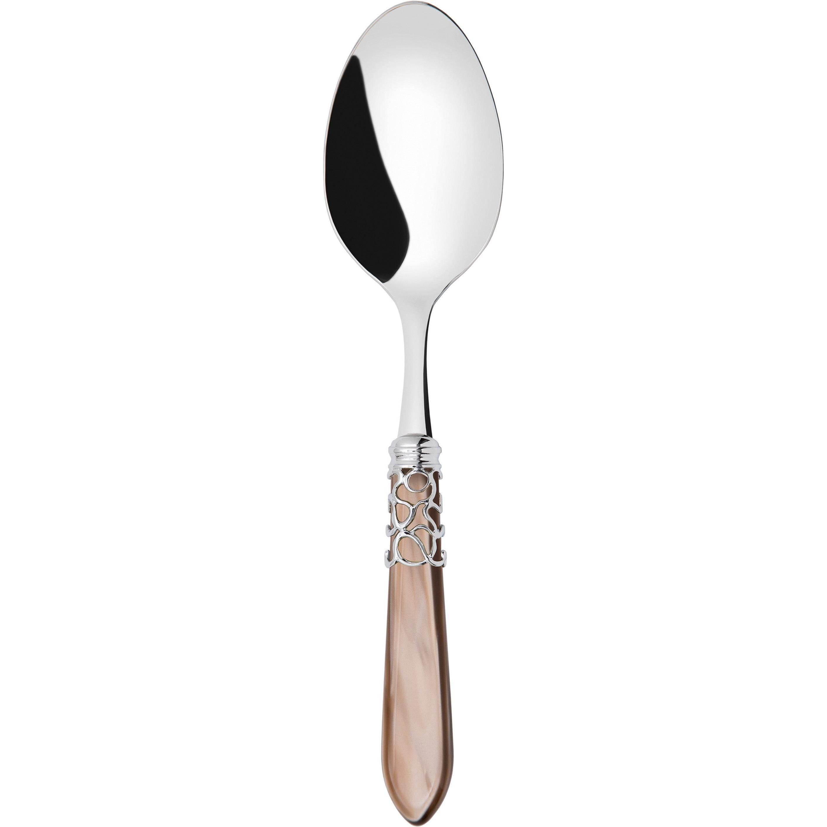 Melodia Brilliant Serving Spoon - taupe