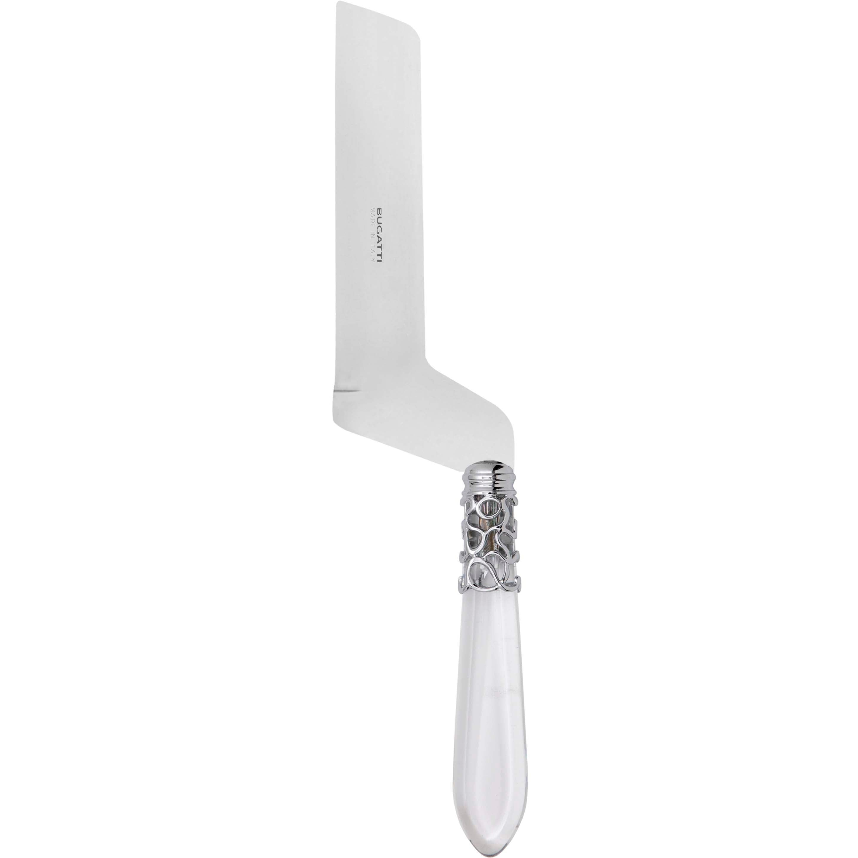 Melodia Brilliant Soft Cheese Offset Knife - clear