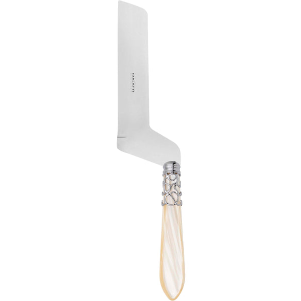Melodia Brilliant Soft Cheese Offset Knife - Ivory