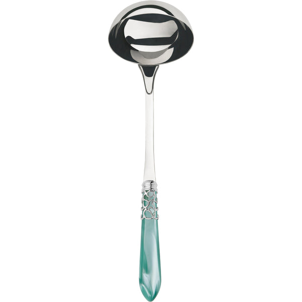 Melodia Brilliant Soup Ladle - Aqua