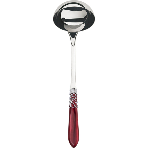 Melodia Brilliant Soup Ladle - Burgundy