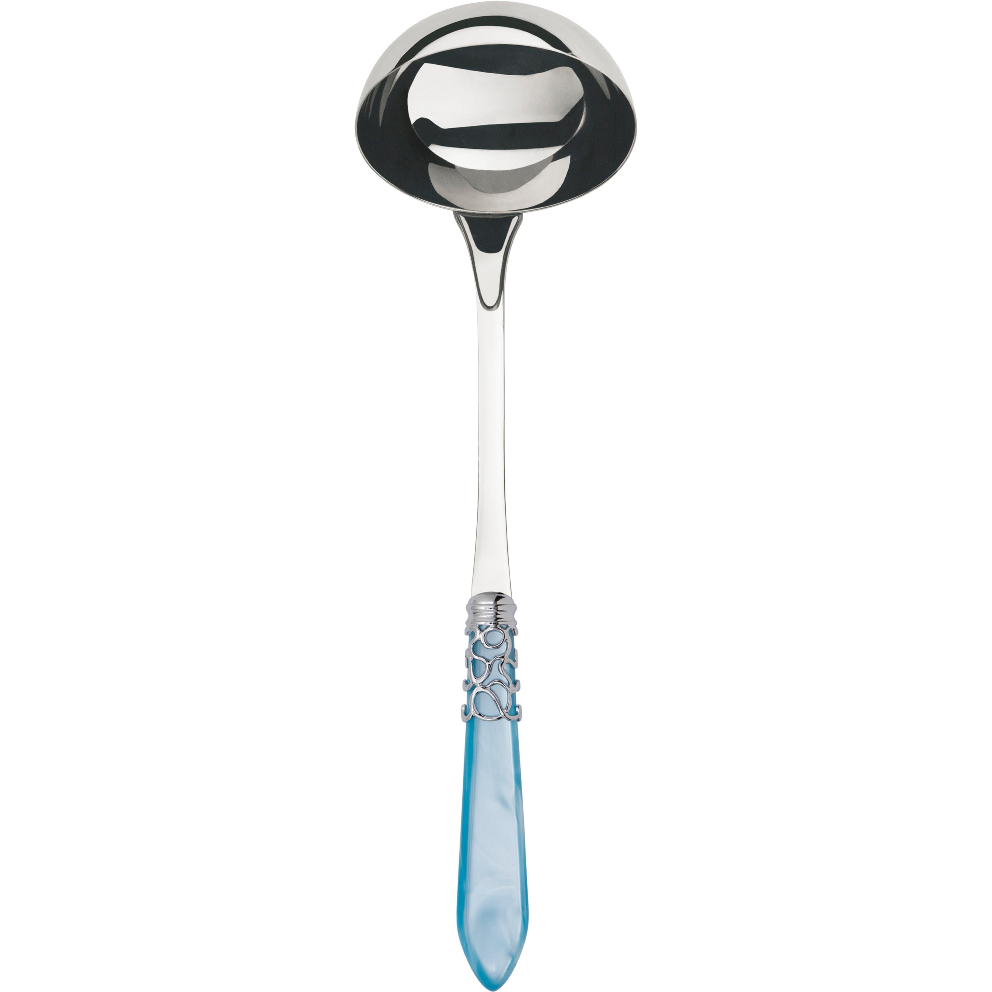 Melodia Brilliant Soup Ladle - sky blue