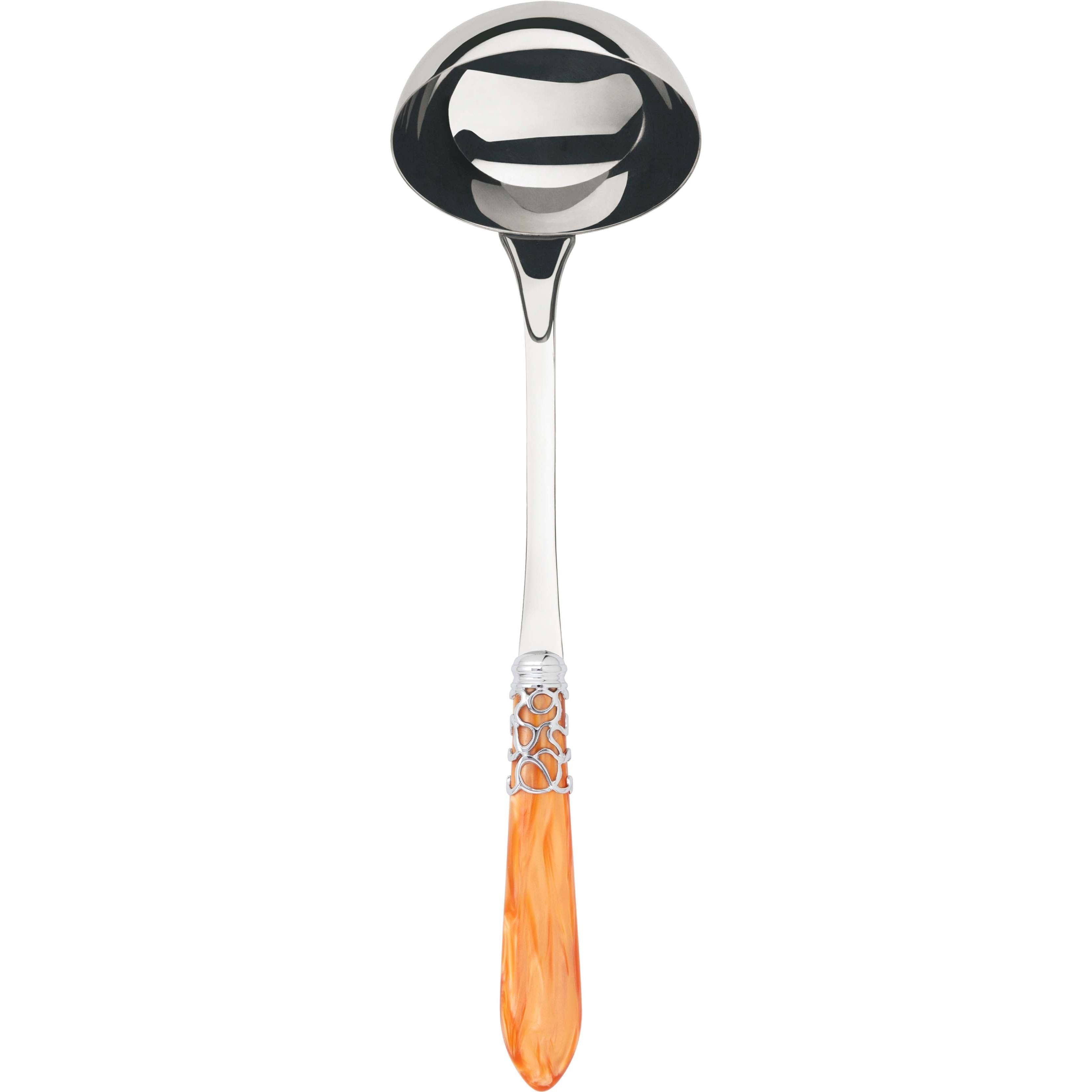 Melodia Brilliant Soup Ladle - tangerine