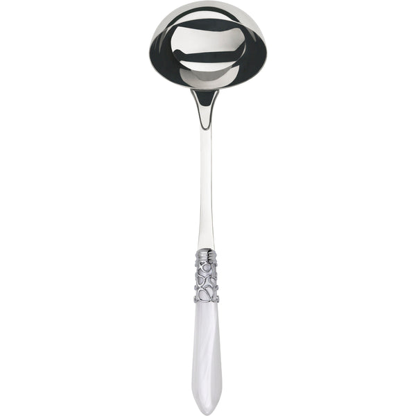 Melodia Brilliant Soup Ladle - White