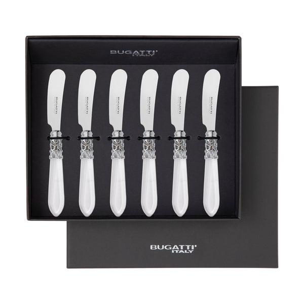 Melodia Brilliant Spreader / Butter Knife Set - Clear