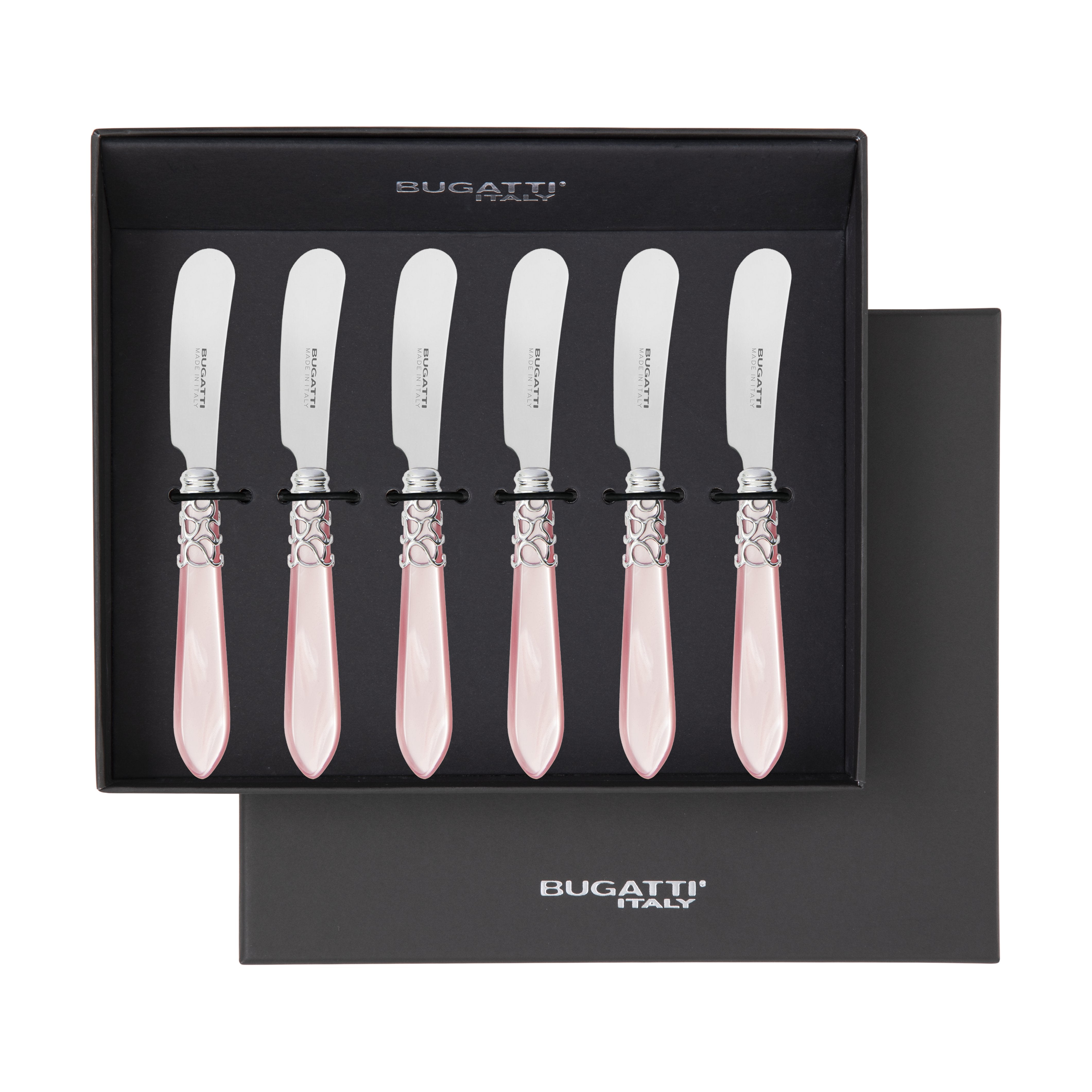 Melodia Brilliant Spreader / Butter Knife Set - PINK BARBIE