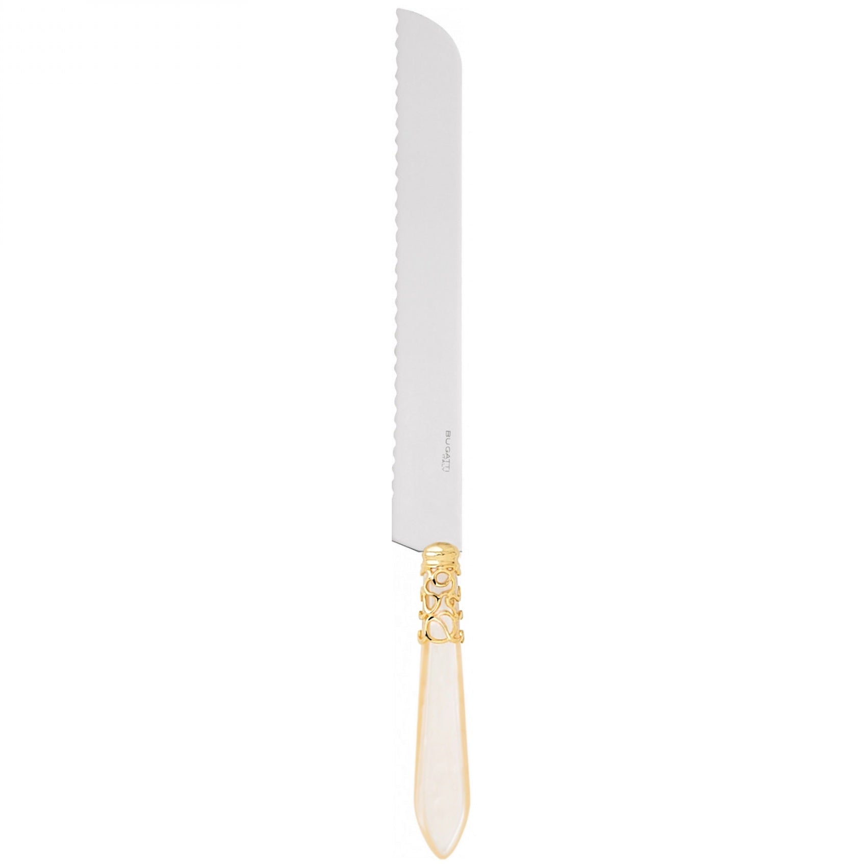 Melodia Gold Bread Knife ivory-Casa Bugatti USA