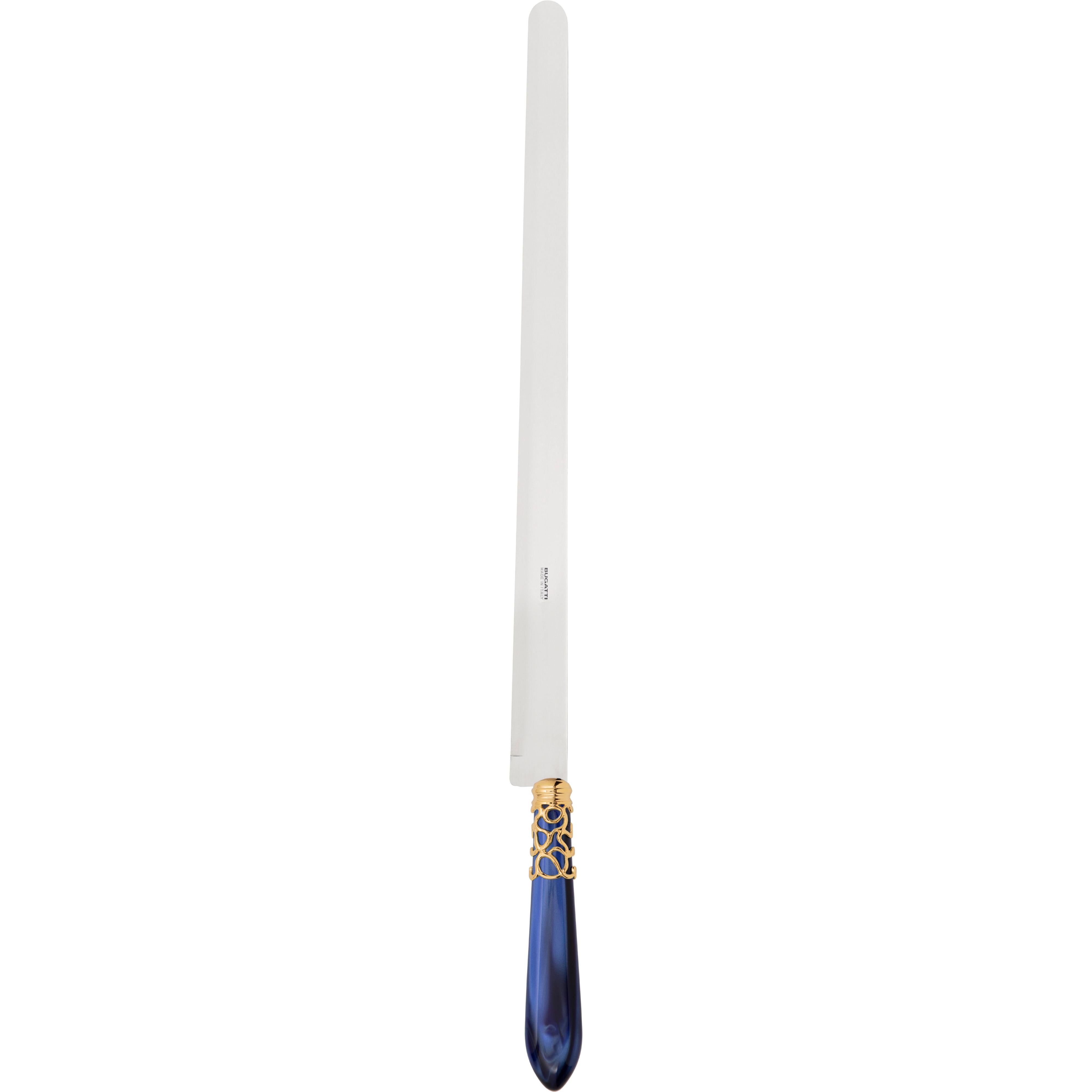 Melodia Gold Ham Knife 40 cm (15.75 inch) - royal blue
