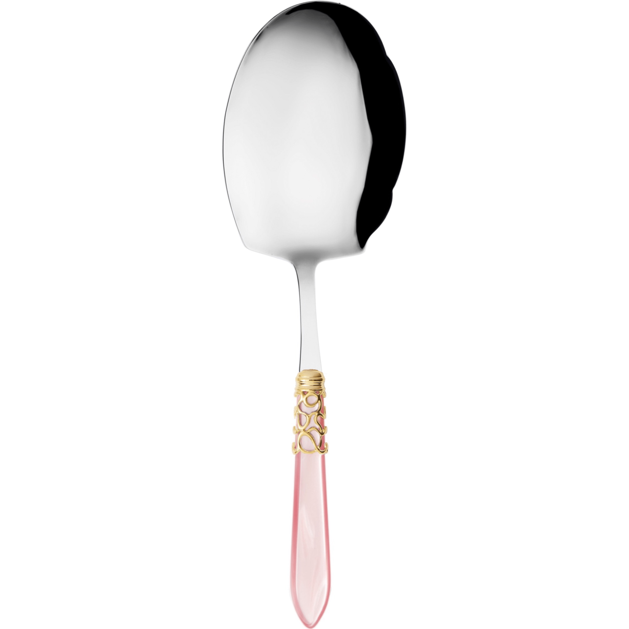 Melodia Gold Kebab Serving Spoon pink-Casa Bugatti USA