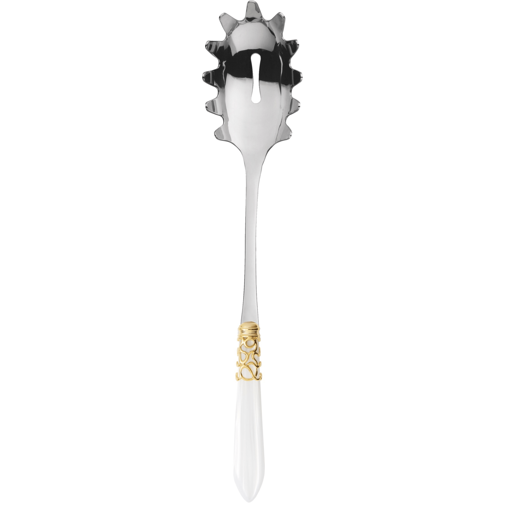 Melodia Gold Spaghetti Scoop white-Casa Bugatti USA