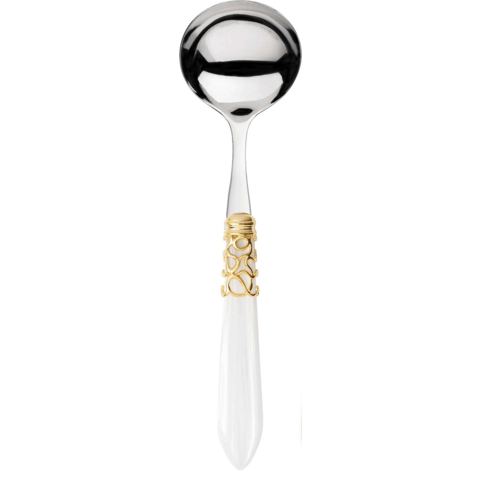 Melodia Gold Sauce Ladle white-Casa Bugatti USA