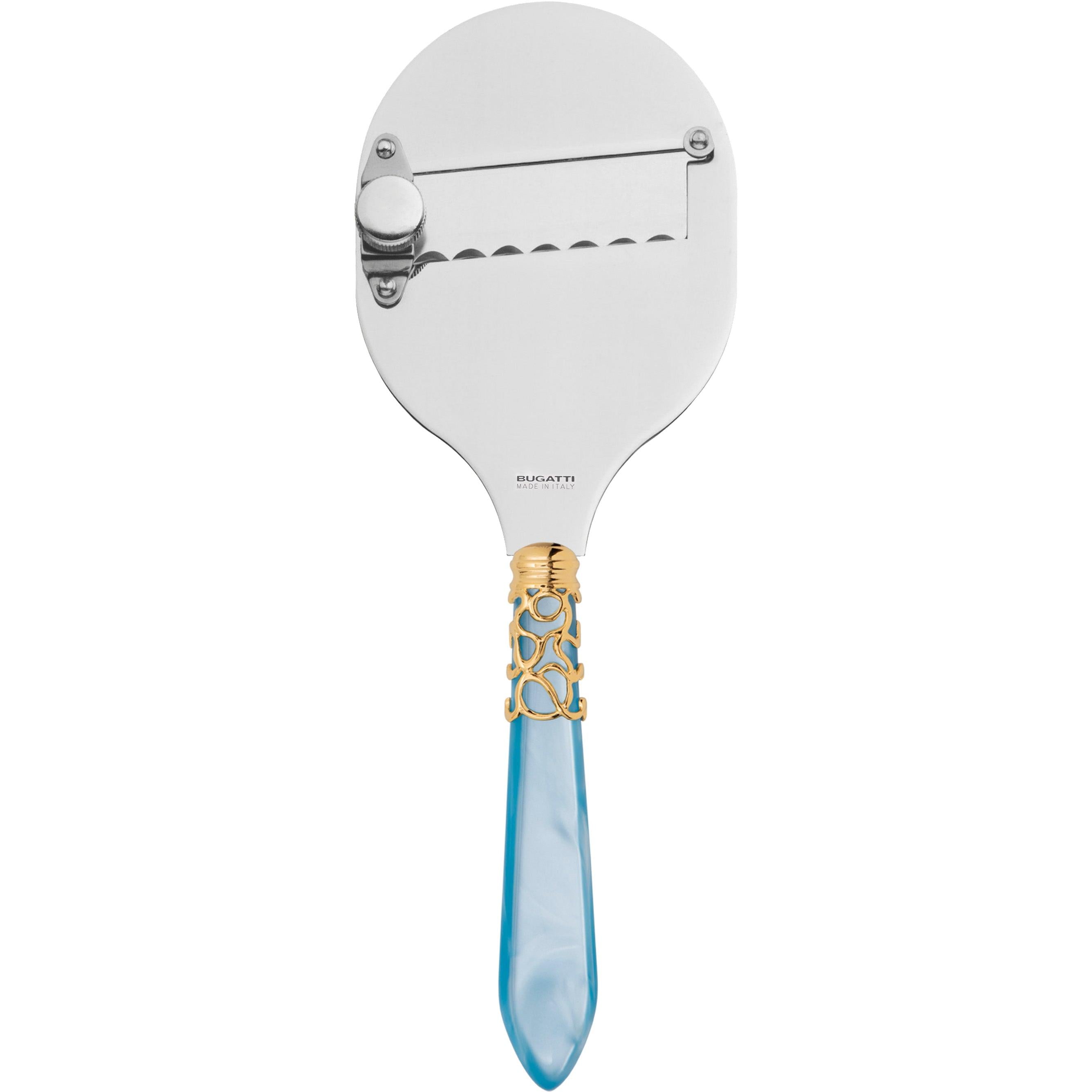 Melodia Gold Truffle Shaver / Slicer - sky blue-Casa Bugatti USA