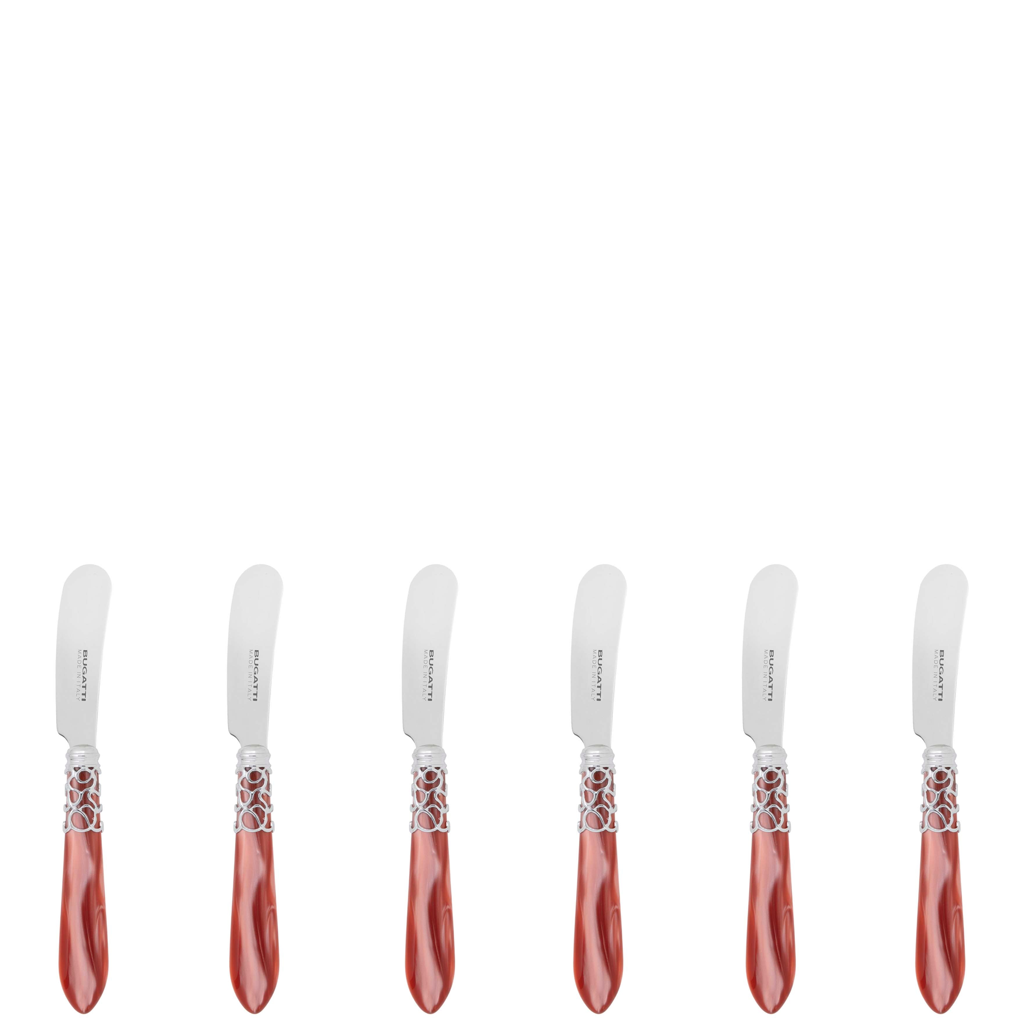 Melodia Spreader / Butter Knife Set - rust