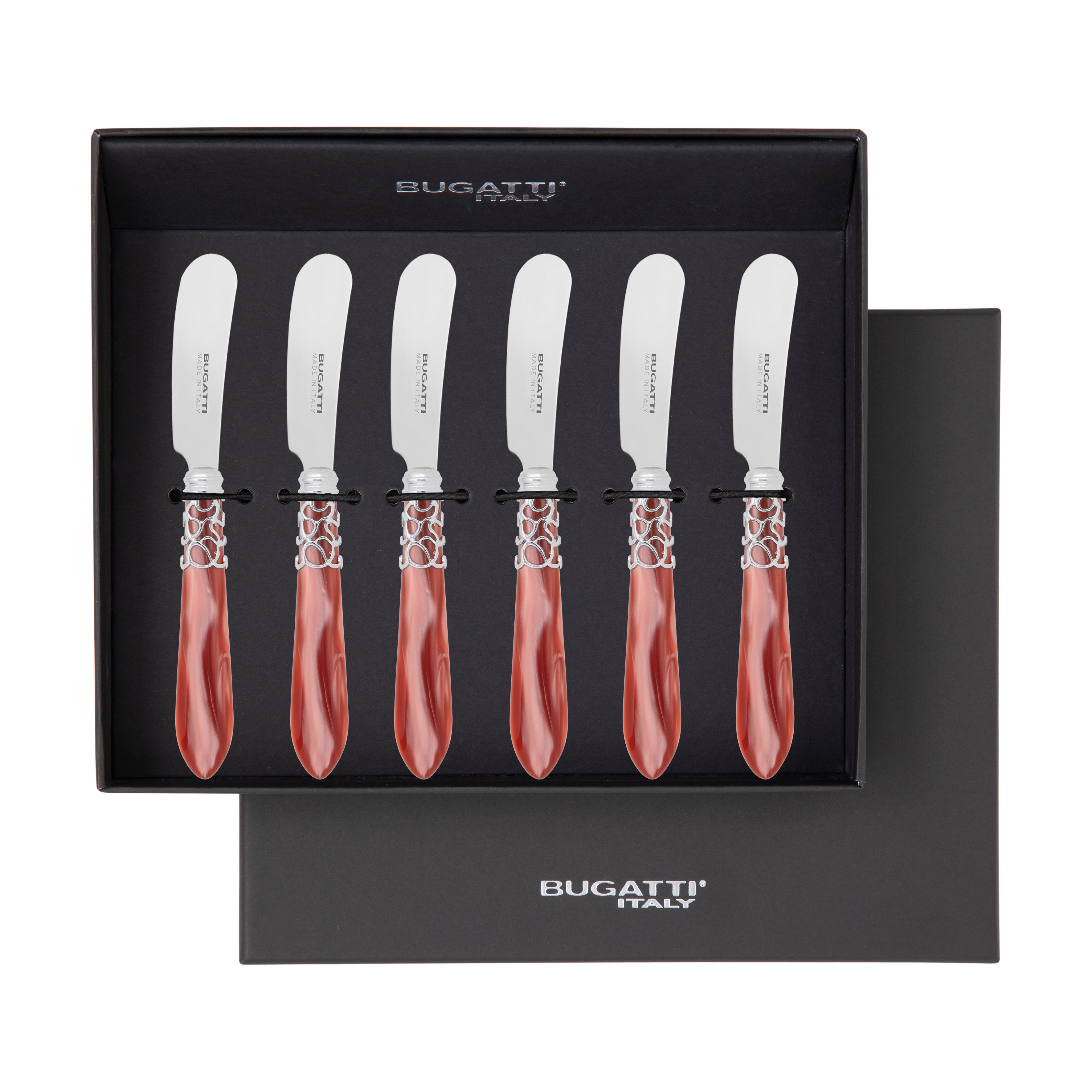 Melodia Spreader / Butter Knife Set - rust