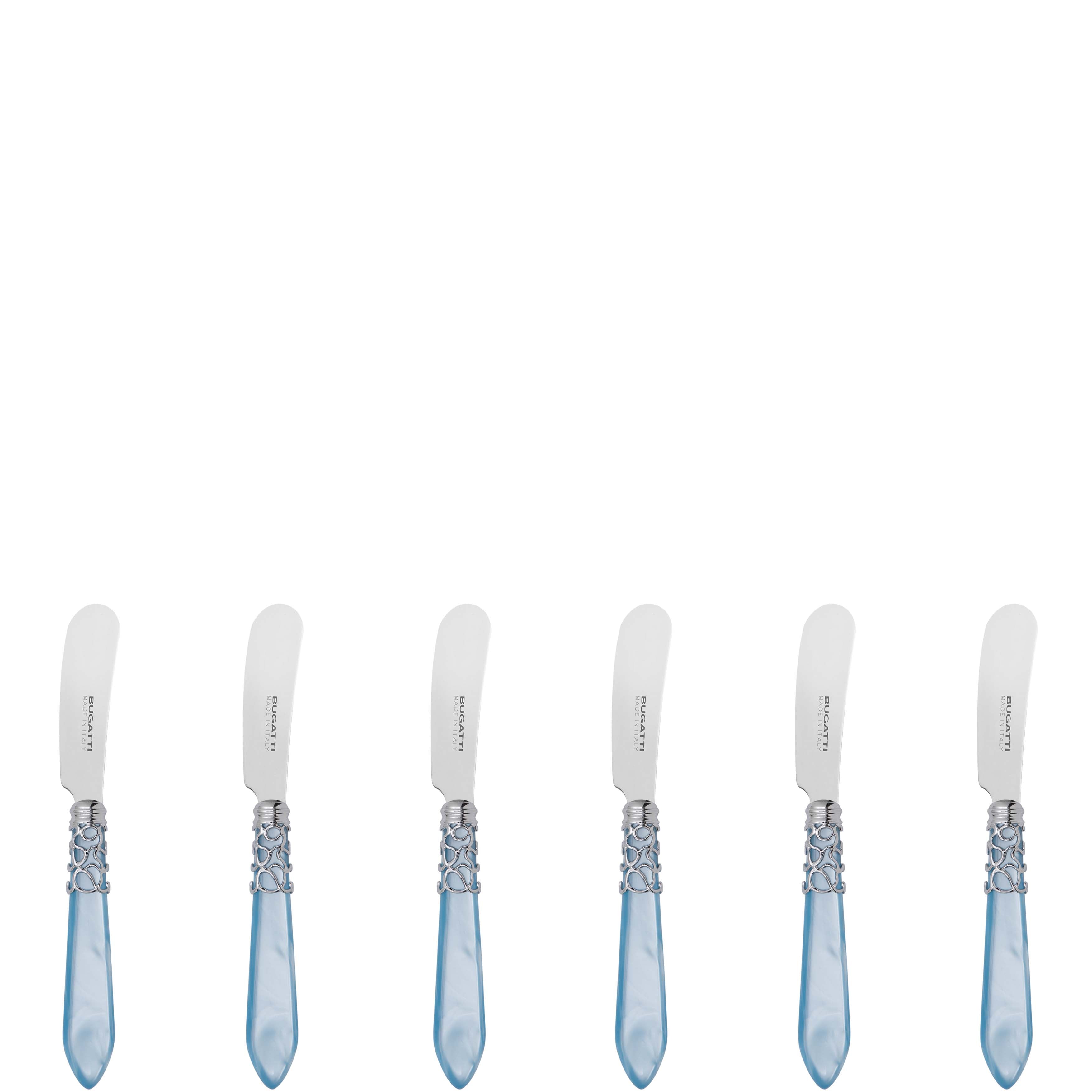 Melodia Spreader / Butter Knife Set - sky blue