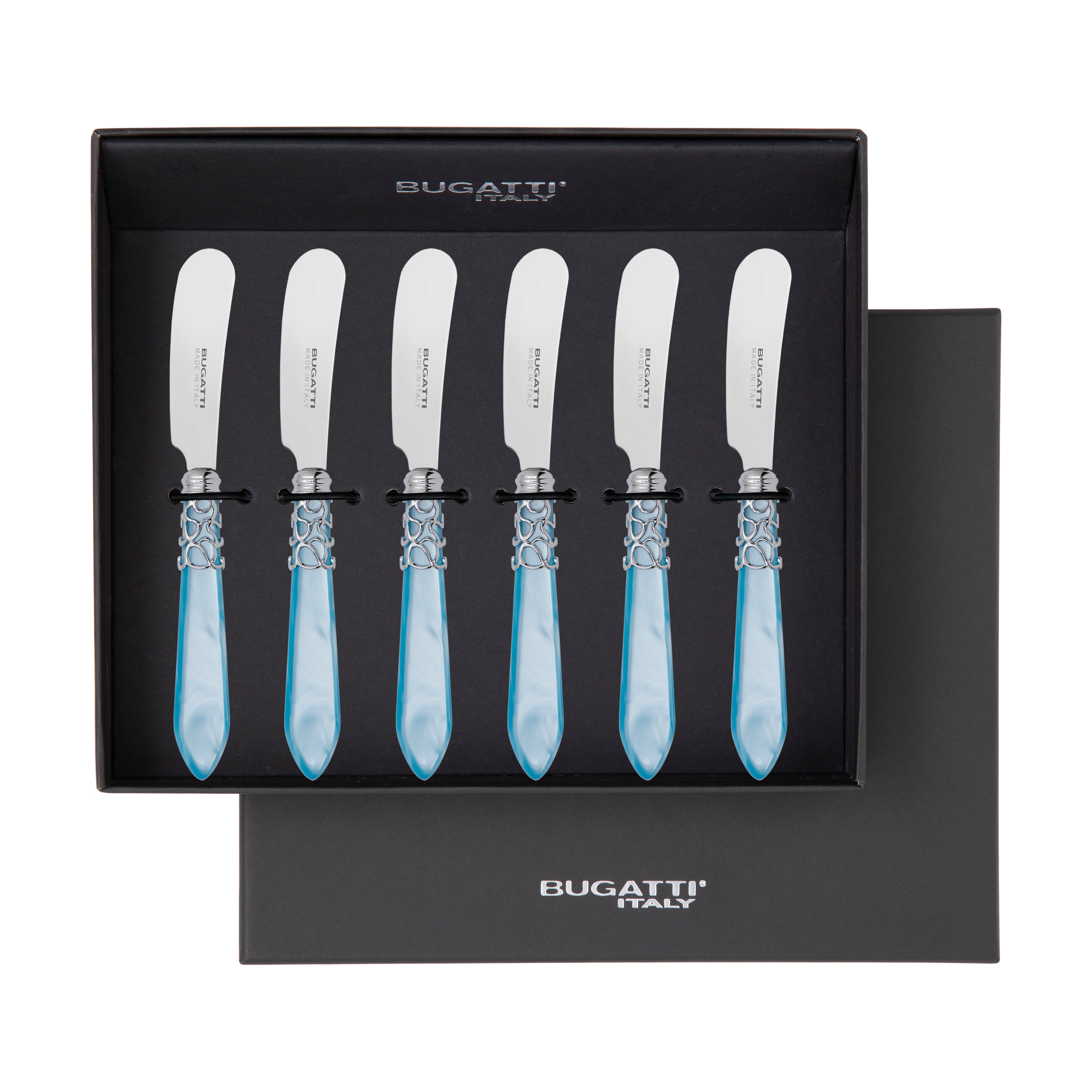 Melodia Spreader / Butter Knife Set - sky blue