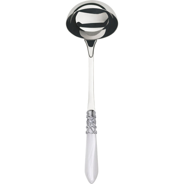 Melodia Brilliant Soup Ladle - white