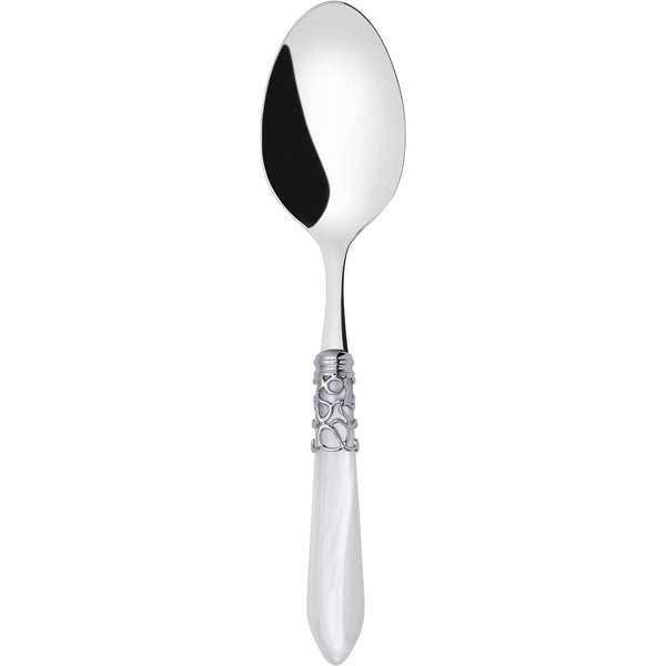 Melodia Brilliant Serving Spoon - white