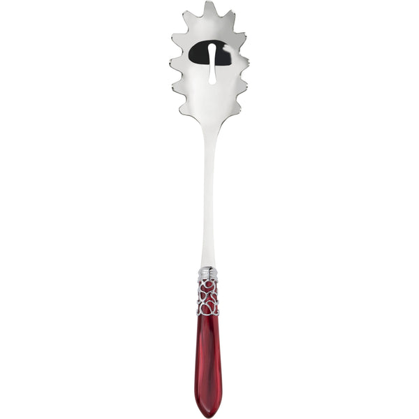 Melodia Brilliant Pasta / Spaghetti Server - Burgundy-Casa Bugatti USA