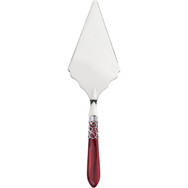 Melodia Brilliant Large Cake Server Serrated - burgundy